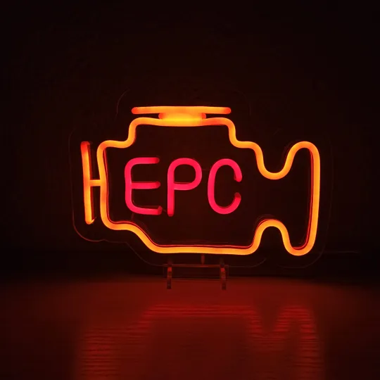 Купити Неоновий світильник Check Engine EPC 260х180 acr-n000094