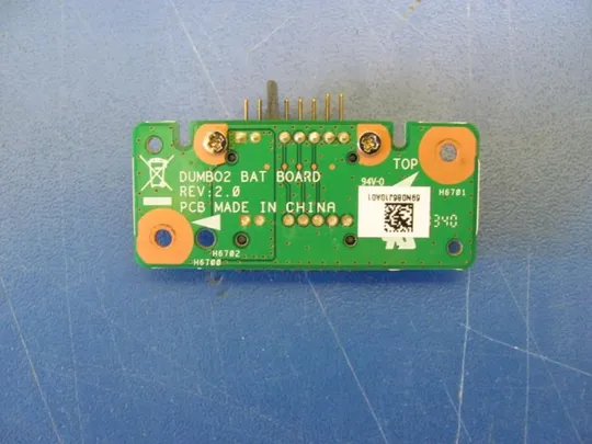 №16-23 Плата роз'єму батареї 69N0B6J10A0 для Lenovo Ideapad Z710 оригінал З аукціону