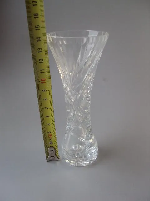 Купити Ваза вазочка хрусталь высота 14,5 см №10329