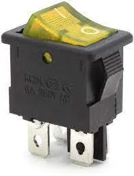 Перемикач з підсвічуванням MIRS-201-1A, ON-OFF Ціна