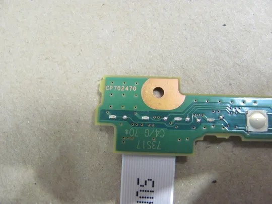 661-26 плата кнопок CP702470 для  Fujitsu Celsius H760 H770 оригінал З аукціону