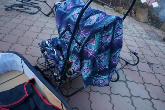 коляска №6 универсальная детская новая неполная комплектация колес нет Інтернет-аукціон