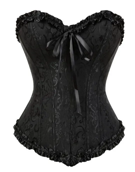Купити Корсет жіночій чорний розмір ххххl