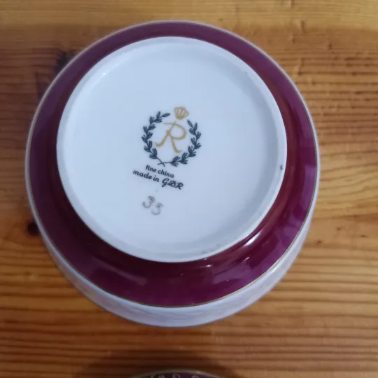 Сахарница от чайного сервиза Reichenbach ГДР З аукціону