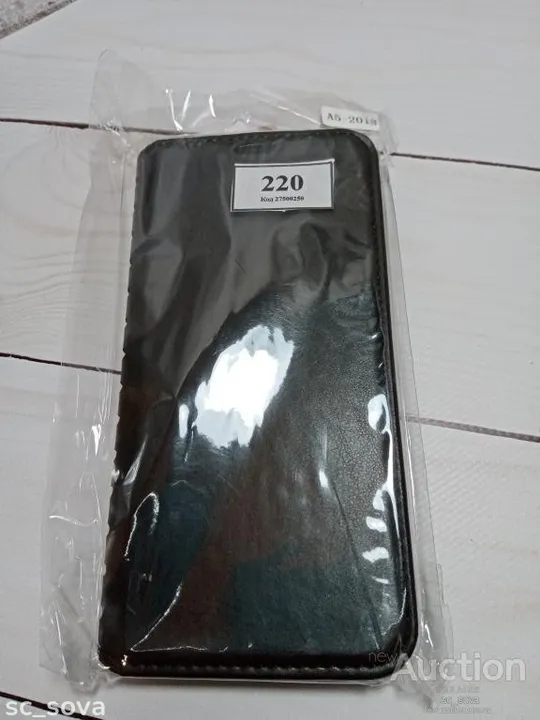 Чохол-книжка Leather Folio (high copy) для Samsung A530  чорний Ціна