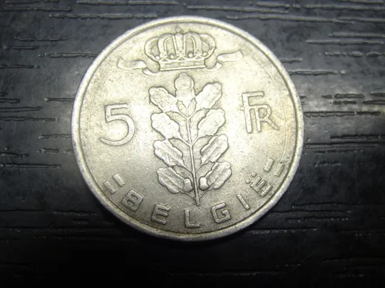 Купити 5 франків Бельгія 1950 Belgie