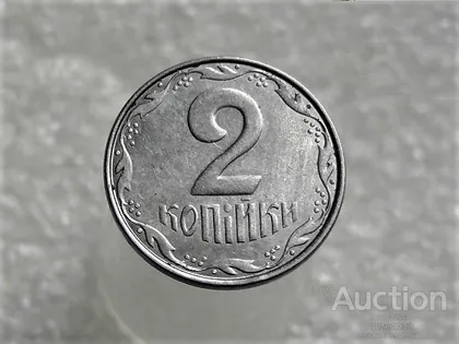 фото, 2 копійки 2012 рік Україна " Брак, Викришка Штемпеля Аверса " (294+)