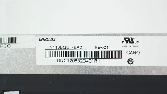 Матриця 11.6 N116BGE-EA2 (1366*768, 30pin(eDP), LED, SLIM(горизонтальні вушки), матова, роз&#039;єм праворуч знизу) для ноутбука З аукціону