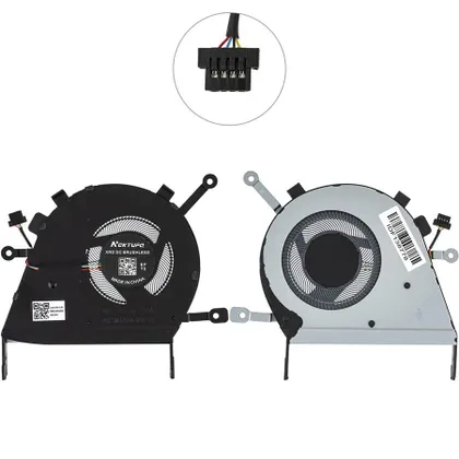 фото, Вентилятор для ноутбука ASUS ZenBook Flip 14 UM462DA, UX462DA (13NB0KX0P01011, DFS5M325063B18) (Кулер)