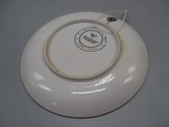 Настенная тарелка незнакомка фарфор Вербилки крамской неизвестная тираж 2000 размер 2,1х19,4 см №360 Продаж