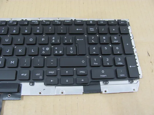 699-19 клавіатура робоча з підсвіткою 0WTM0P PK132FA1B19 з кріпленням для Dell Precision 3550 Latitude 5500 5501 5510 5511 Precision 3540 3541 3550 3551  оригінал З аукціону