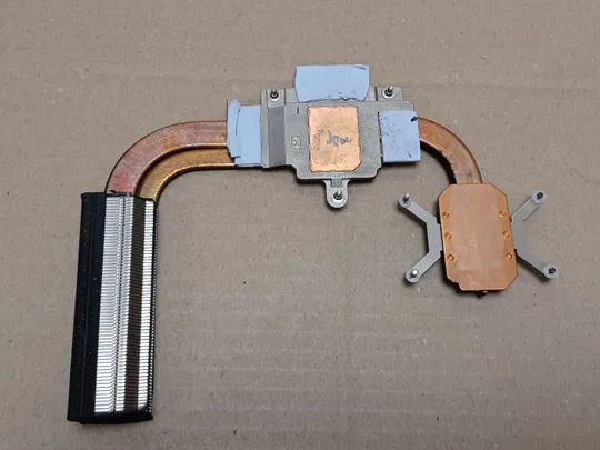 Купити номер1064-26 термотрубка радіатор охолодження 13NJ-2DA0K01  0H7H1V для DELL LATITUDE 14 5420 5424 RUGGED Охолоджувальна система Кулери та системи охолодження Охолодження материнської плати cooling system Кулер Охолоджувальний блок оригінал