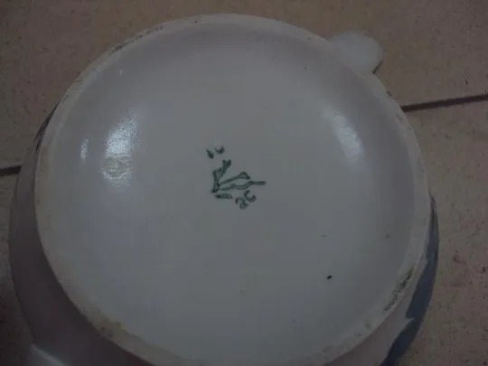 Электрический самовар с заварником фарфор ГФЗ городница петриковская роспись цветы 44,5 см №11170 Де купити