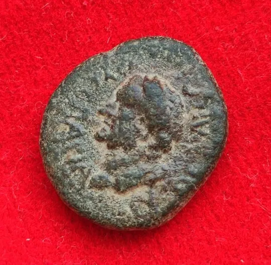 Монета древняя имп.Веспасиан храм г.Перге 1 век н.э.  vn527 Продаж