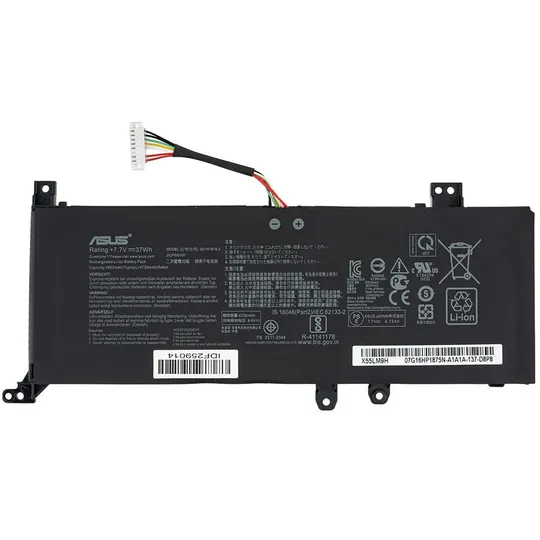 Оригінальна батарея для ноутбука ASUS B21N1818-3 (X509JP, X509JA, X509JB) 7.6V 4850mAh 37Wh Black (0B200-03450500) З аукціону