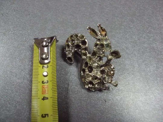 Купити Бижутерия брошка брошь белочка белка (нет камушков) №10785