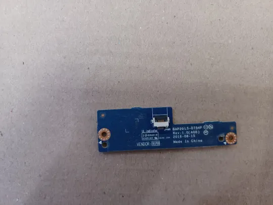 номер1058-28 плата кнопки живлення BAP20 LS-D754P  для Dell Alienware 17 R4 плата кнопка вкл Плата кнопки включеня Кнопкова плата Кнопковий модуль Плата управління кнопками, Плата кнопки живлення Laptop Power button board оригінал Ціна