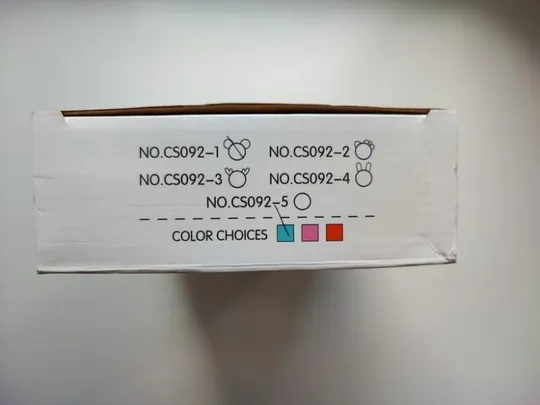 Портативний акумуляторний мінівентилятор із вушками та led Характеристики