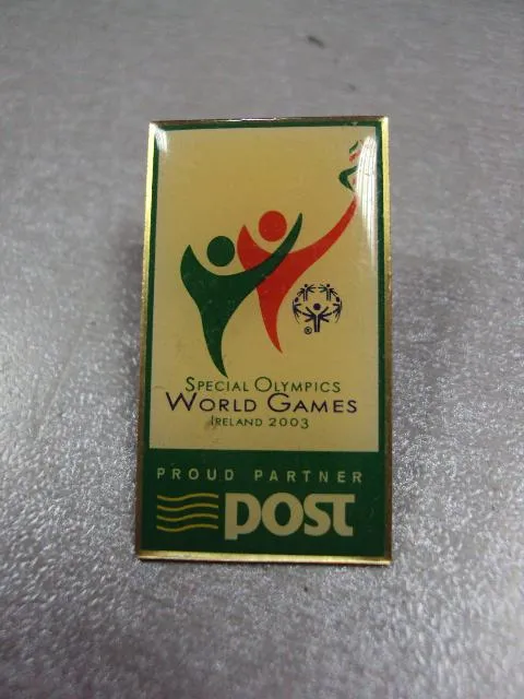 знак 2003 special olympics world games специальные олимпийские летние игры дублин №2826 Продаж