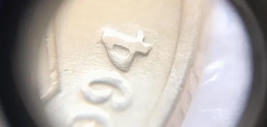 (3099) 25 копійок 1994 1ББк здвоєння року випуску на аверсі (25 копеек 1994 1ББк брак) З аукціону