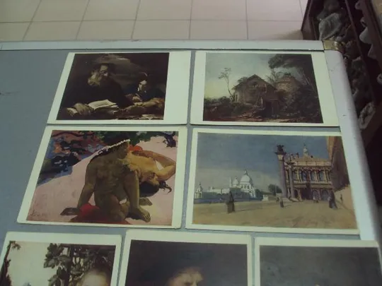 набор открыток музей изобразительных искусств 1958 куприянова 12 шт №4628 Недорого