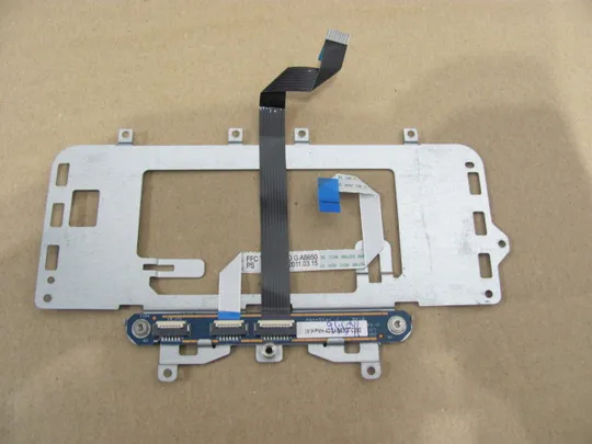 440-14 плата кнопки тачпаду з кріпленням   для  HP Pavilion DV7 DV7-6000 DV7T DV6-6000 оригінал З аукціону