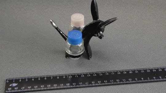 Солонка осёл віслюк зебра металева фігурка СРСР БУ подарунок Характеристики