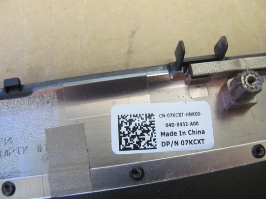 номер0987-9 кришка панель корпус топкейс палмрест 07KCXT AP26J000710 для DELL Precision 7530 7540 M7530 оригінал в Україні