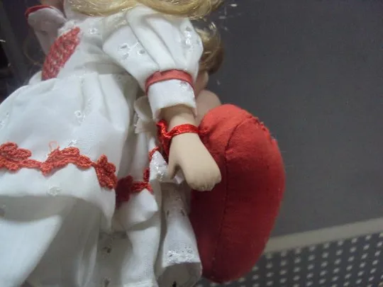 фарфоровая кукла с сердечком Meiner litber Mami 30 см №2935 Недорого