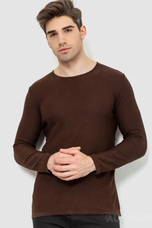 Купити Свитер мужской, цвет шоколадный, 214R3007