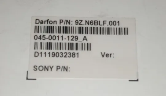 Верхня частина корпуса (палмрест) з ноутбука SONY Vaio PCG-41214M VPCSB 024-0023-8024-A 9Z.N6BLF.001 З аукціону