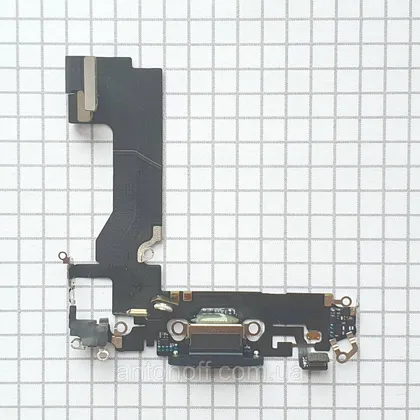 фото, Роз'єм зарядки Apple iPhone 13 mini A2628 зі шлейфами оригінал Midnight