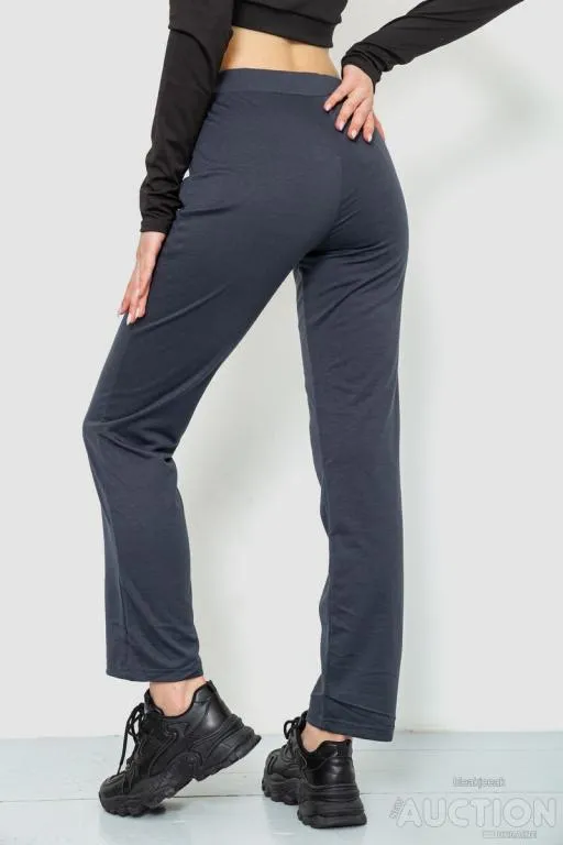 Спорт штаны женские, цвет серый, 244R514 Продаж