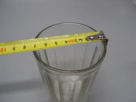 Купити Стакан граненый маленковский стекло ссср клеймо 7 коп высота 10 см, диаметр 7,2 см №15711