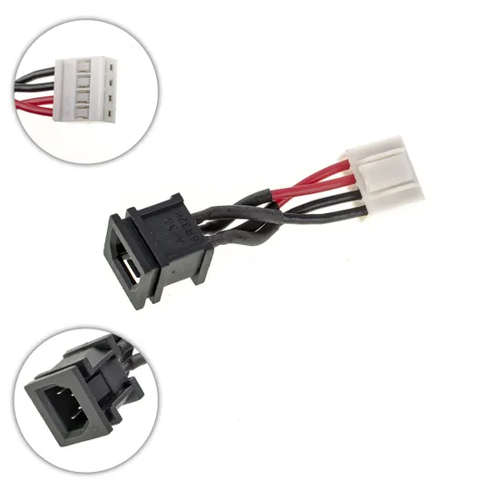 Роз&#039;єм живлення PJ203 Toshiba (Satellite: A20, A25, P100,  P105) с кабелем (4 pin) Ціна