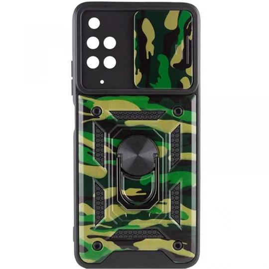 Купити Ударопрочный чехол Camshield Serge Ring Camo для Xiaomi Redmi 10