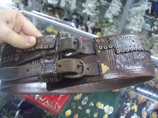 гуцульський пояс (черес) сохран №17 Ціна