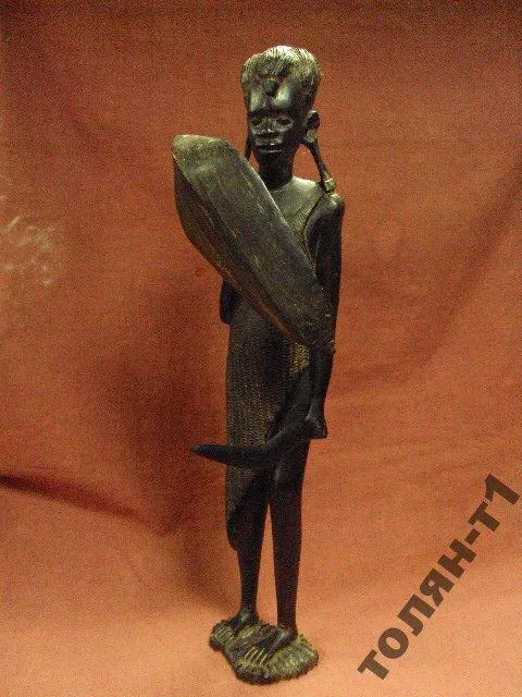 африка эбеновое дерево воин Ціна