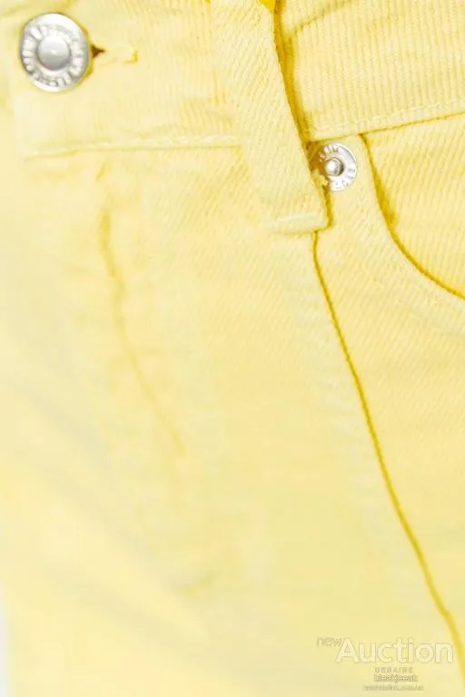 Джинсовые шорты, цвет желтый, 214R245 Де купити