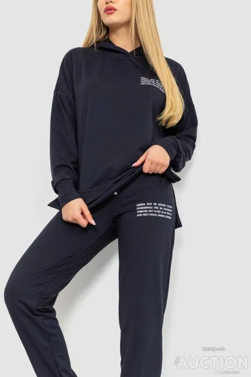 Купити Спорт костюм  женский, цвет черный, 241R15133