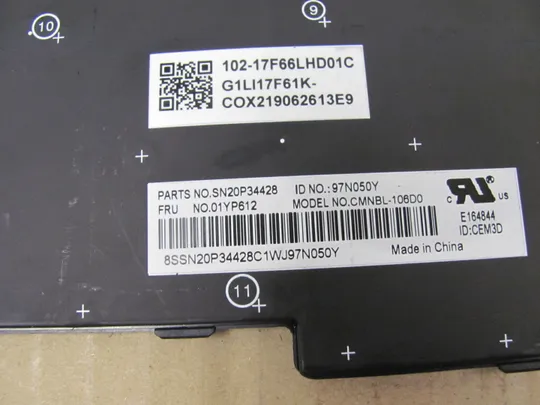 номер0280-13 клавіатура Клавіатура для ноутбука  Keyboard робоча з підсвіткою  01YP612 SN20P34428  для Lenovo Thinkpad P52 P53 L580 E580 E585 T590 L590 E590 E595 P52 P53 P53S P72 P73  оригінал Інтернет-аукціон