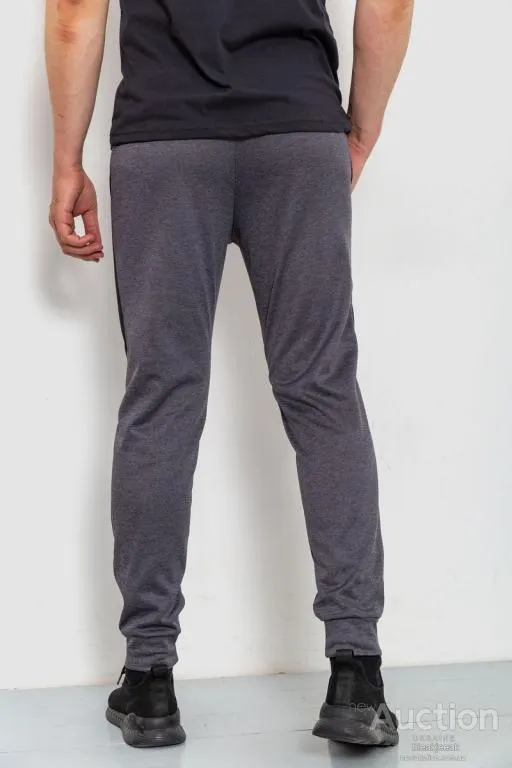 Спорт штаны мужские, цвет серый, 190R030 Продаж