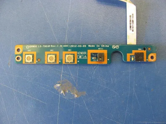 №43-6 Плата кнопок звуку LS-7903P для Dell Latitude E5430 оригінал Де купити