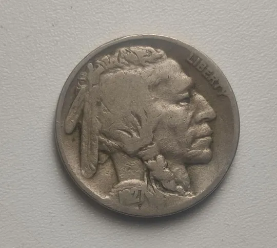 Купити Монета 5 центов 1927 года  США бизон и индеец оригинал   gm746