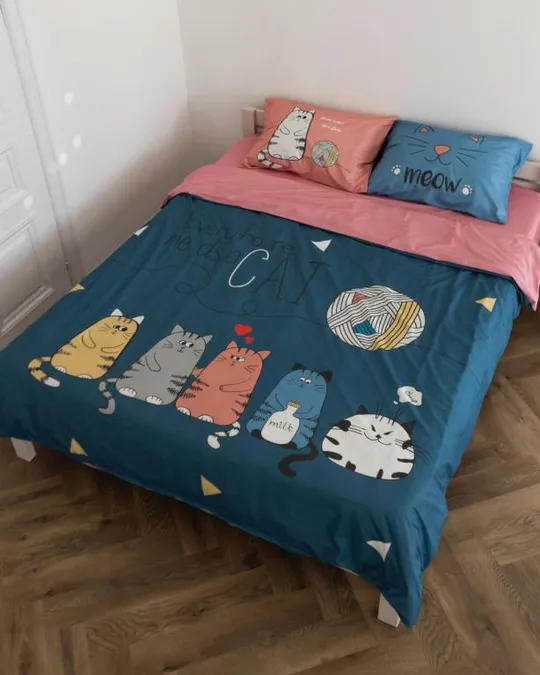 Постельное белье полуторное Dushka Home 20884 160х215 см Недорого