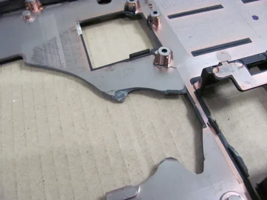 417-3  Кришка дно піддон корпуса 36FH9BCJT50 для  FUJITSU A555 A557  оригінал Інтернет-аукціон