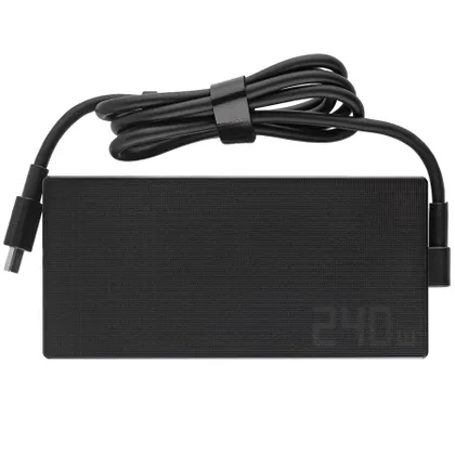 фото, Оригінальний блок живлення для ноутбука ASUS 20V, 12A, 240W, Rectangle Conn, black, RECTANGULAR
