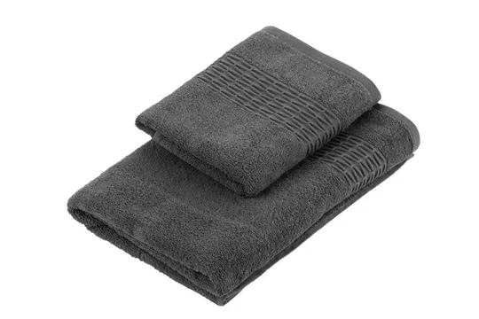 Набор полотенец махровых Ardesto Lotus ART-2357-MC 2 шт графитовый Продаж