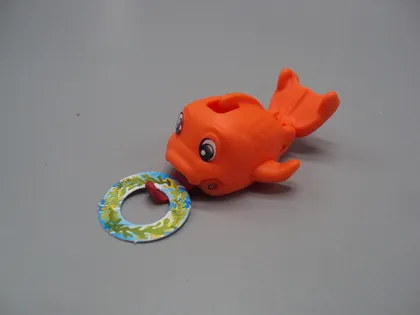 фото, Фигурка киндер сюрприз VQ425A Ferrero рыба рыбки риба №18609л