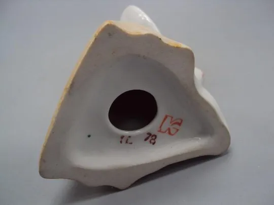 Фигура фарфор статуэтка Киев капитанская дочка с портфелем Буду как папа высота 12 см №14075 Недорого